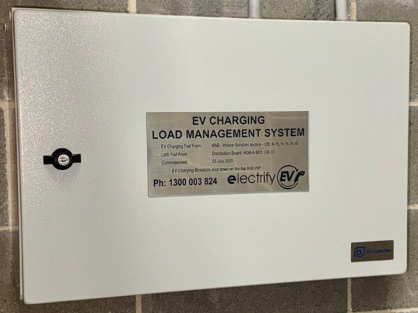 Electrify EV load management system enclosure