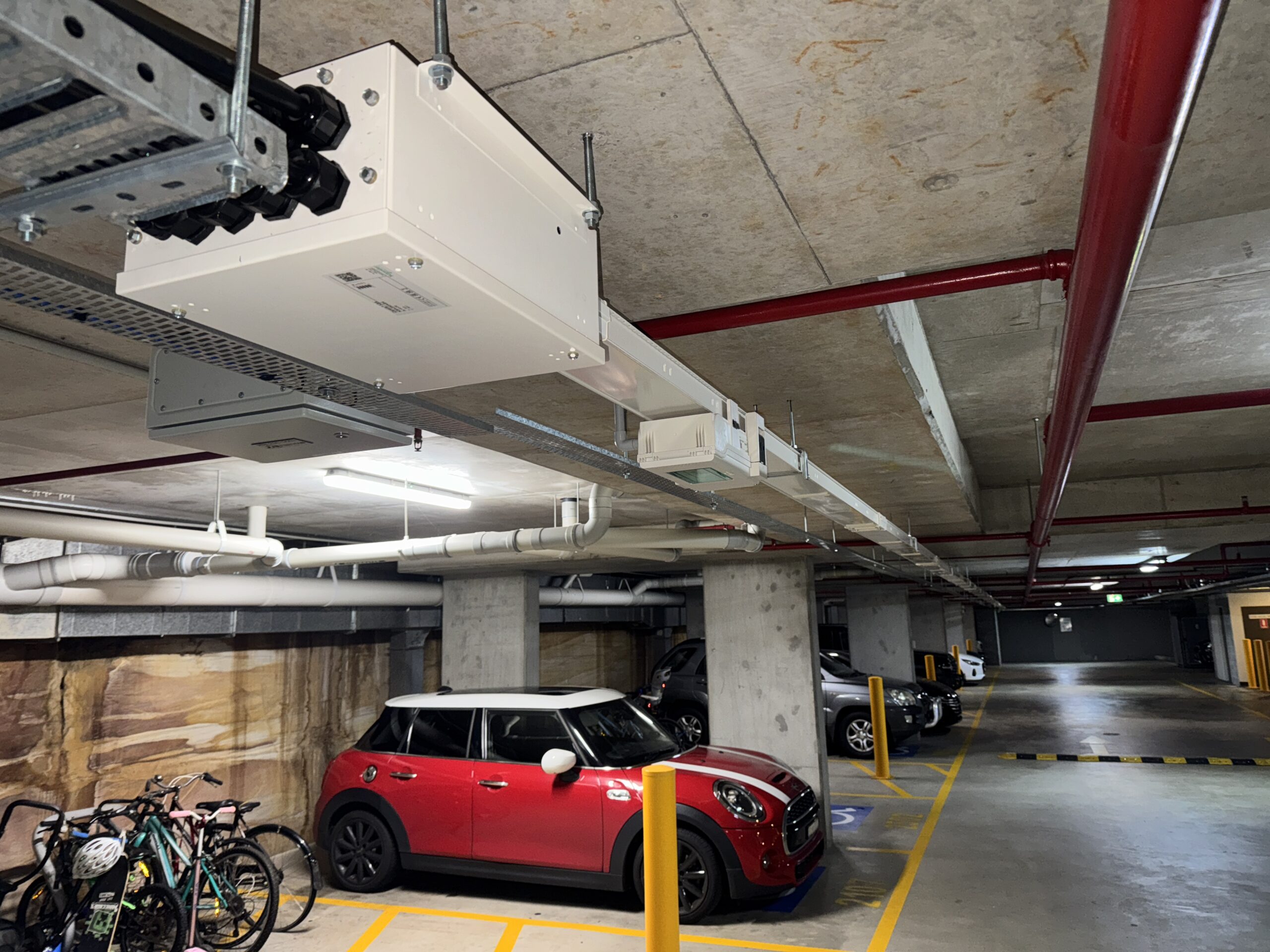 EV Charging busduct installed in a Strata Plan in Lane Cove, Sydney